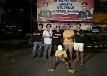 Tim Klewang Polresta Padang Tangkap Pencuri Handphone