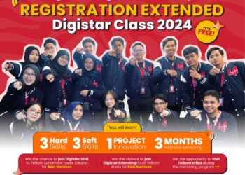 Persiapkan Future Digital Talent, Telkom Buka Pendaftaran Program Digistar Class 2024