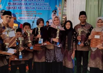 Nagari Indudur Raih Juara 2 Umum MTQ ke-40 Kecamatan IX Koto Sungai Lasi