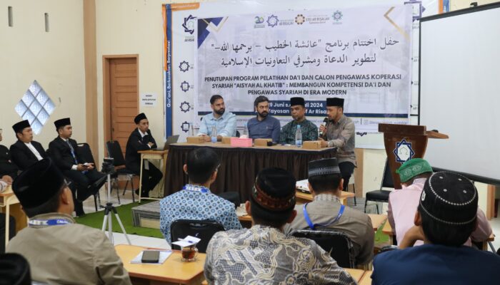 Kerja Sama dengan Lembaga Wakaf dari Arab Saudi, STEI Ar Risalah Sumbar Gelar Pelatihan Dai dan Calon Pengawas Koperasi Syariah
