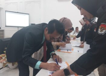 Tingkat Partisipasi PSU di Sawahlunto 33,96 Persen