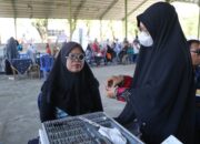 Peringatan Hari Bakti ke-77, TNI AU Lanud Sutan Sjahrir Bagikan 1.000 Kacamata