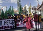 Tuntut Usut Tuntas Kematian Afif Maulana, IMM dan IPM Geruduk Mapolda Sumbar