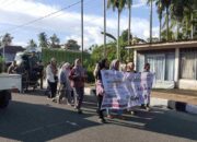 Tingkatkan Partisipasi Pemilih PSU, PPS Jalan Kereta Api Pariaman Adakan Pawai