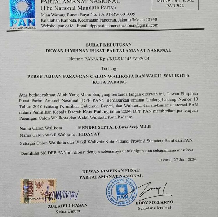 Pilkada Padang