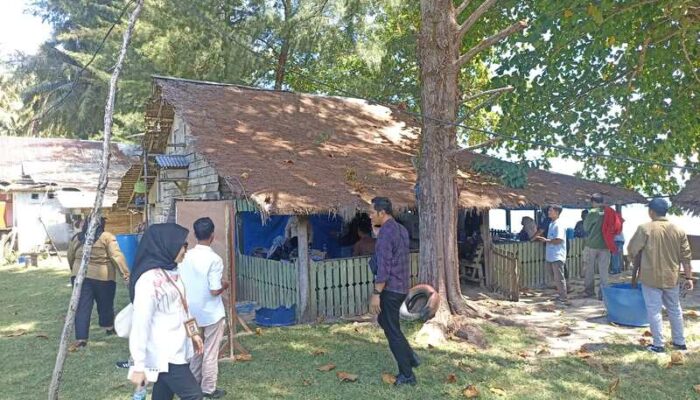 Tim Sumon Bawaslu RI dan Sumbar Tinjau PSU Blankspot di TPS 3 Pulau Kapo-Kapo Sungai Nyalo Tarusan