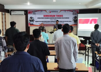 Tinggal 4 hari lagi, Bawaslu Kota Solok Beri Bimtek PSU DPD RI 