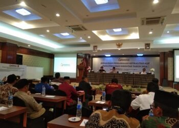 Badan Pengawasan Pemilu (Bawaslu) Kabupaten Agam menggelar Sosialisasi Pengawasan Netralitas ASN pada Pilkada 2024.