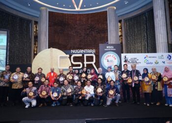 Pertamina Sumbagut Raih Sembilan Platinum Elit Nusantara CSR Award 2024