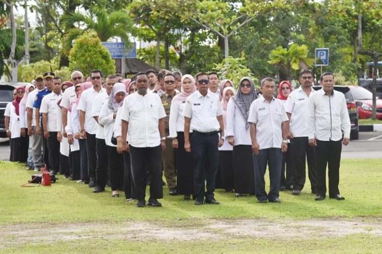 Penjabat Walikota Pariaman, Roberia menegaskan kode etik Aparatur Sipil Negara dalam mencegah potensi pelanggaran netralitas ASN pada Pilkada 2024.