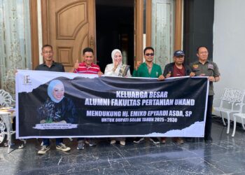 Dukung Emiko jadi Bupati Solok, Alumni Pertanian Unand Ikut Antar ke KPU