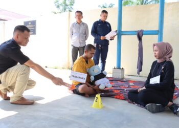 Polres Pasbar Gelar Rekonstruksi Kasus Pembunuhan Anak Oleh Ayah Tirinya