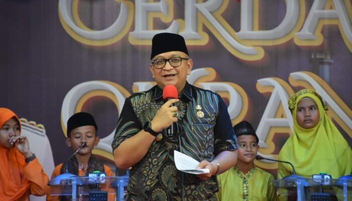 Pj Wako Andree Algamar Buka Lomba Cerdas Alquran Bersama Padang TV