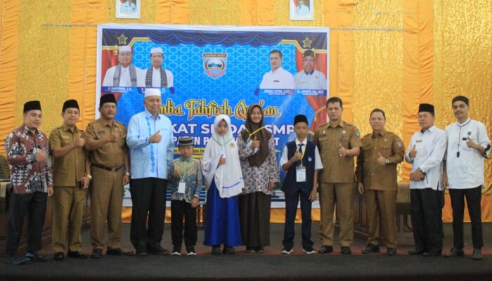 Pemkab Pasbar Gelar Lomba Tahfiz Al-Qur’an Tingkat SD dan SMP 