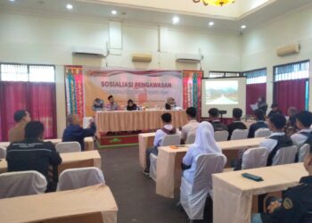 Sosialisasi Pengawasan Pemilihan Serentak, Bawaslu Sijunjung: Laporkan Jika Temukan Pelanggaran