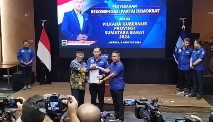 Demokrat Bergabung, Mahyeldi-Vasco Gerak Cepat untuk Sumbar