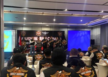 55 Bikers Harley Davidson Hadiri Muscab HDCI Padang dan Bukittinggi