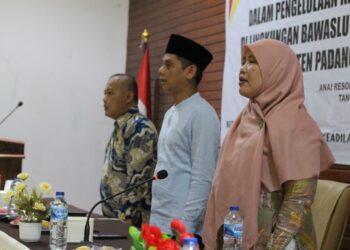 Bawaslu Padang Pariaman Gelar Pelatihan Pengelolaan Keuangan, Azwar Mardin : Rp 1 pun Harus Jelas Pertanggungjawabannya