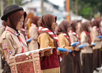 Pemkab Solsel Gelar Peringatan Hari Pramuka ke-63