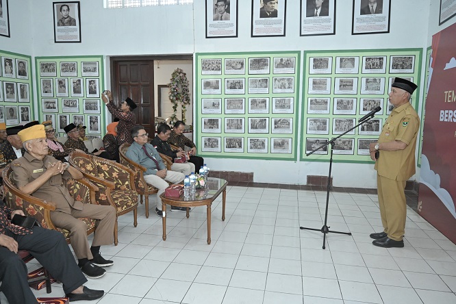 Gubernur Sumbar mengingatkan bahwa perhatian pada veteran pejuang kemerdekaan RI merupakan tanggung jawab seluruh anak bangsa.