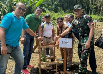 Pemda melakukan penanaman 1000 pohon durian dan Pokat, di kawasan wisata Pemandian Rumah Putih Nagari Kapalo Hilalang