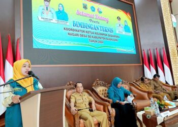 Sebanyak 186 orang Koordinator atau Ketua kelompok dasawisma Nagari se- Kabupaten Sijunjung mengikuti bimbingan teknis.