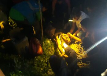 Diduga Hendak Bunuh Diri, Pria di Agam Nekat Panjat Tower Sutet