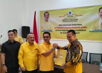 Genap Empat Partai Pengusung, Genius Umar Terima B1 KWK Partai Golkar