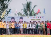 Di Usung 8 Parpol, Khairunas-Yulian Efi Deklarasi Maju Pilkada Solsel