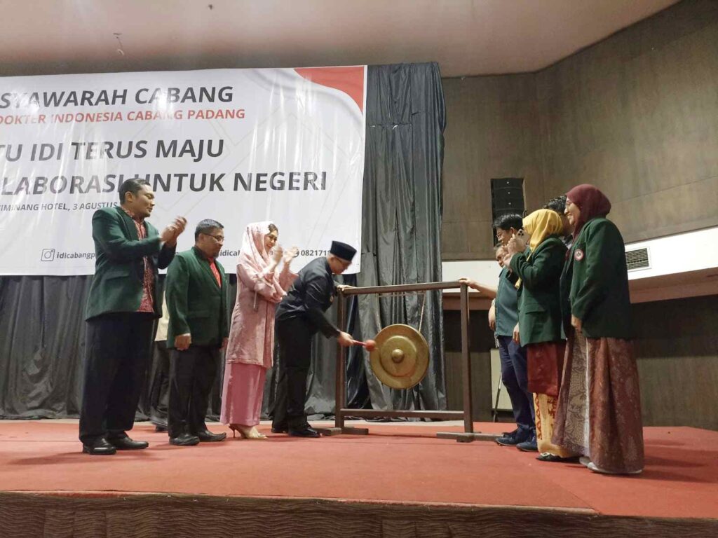 Pembukaan Muscab IDI Padang, Sabtu (4/8/2024). FARDIANTO