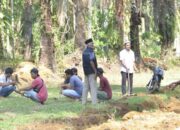 Warga Padang Mardani Buka Akses Jalan Baru Secara Swadaya