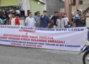 Masyarakat Canduang Minta Ketua Yayasan Syech Sulaiman Arrasuli Mundur