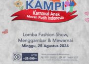 Semarakkan HUT RI, Hotel Santika Premiere Padang Gelar Karnaval Anak Merah Putih Indonesia