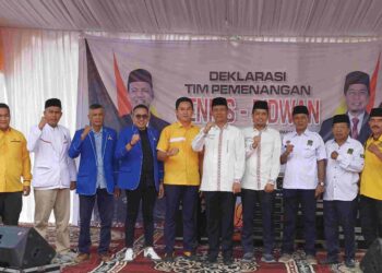 Genius-Ridwan Deklarasi Calon Wali Kota dan Wakil Wali Kota Pariaman