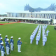 Jokowi memimpin Upacara Peringatan Detik-Detik Proklamasi Kemerdekaan Republik Indonesia ke-79 di Lapangan Upacara Istana Negara IKN