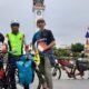 Tiga orang manula menyalurkan hobi yang tidak biasa bersepeda sejauh 2.500 km dari Bangkahuni Provinsi Lampung gowes Titik Nol Km Sabang.