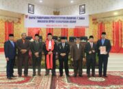 45 Anggota DPRD Agam Dilantik, Sebagian Wajah Baru