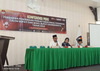 Komisi Pemilihan Umum atau KPU Dharmasraya terus mematangkan persiapan Pemilihan Kepala Daerah atau Pilkada Serentak.