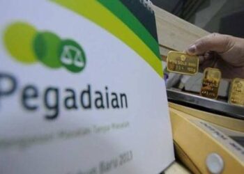 Penjualan Emas di Pegadaian Padang Tembus Rp5 Miliar