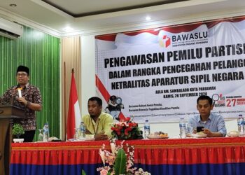 Bawaslu Padang Pariaman gelar sosialisasi Pengawasan Pemilu Partisipatif dalam rangka pencegahan pelanggaran netralitas ASN.