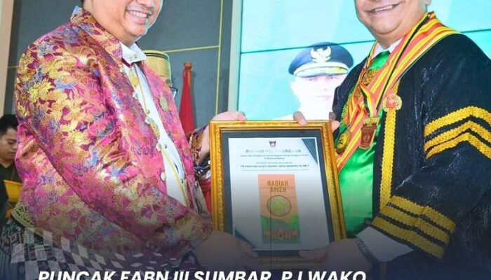 Pj Wali Kota Padang Andre Dianugerahi Gelar Kepangeranan Jawa
