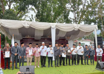 KPU Tetapkan Nomor Urut Paslon Pilkada Pasbar 