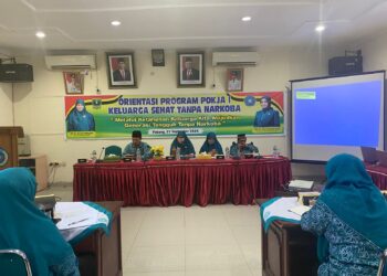 TP PKK Kota Solok Gelar  Orientasi Keluarga Sehat Tanpa Narkoba