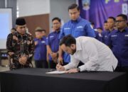 Brian Putra Bastara Lantik Pengurus HIPMI Dharmasraya