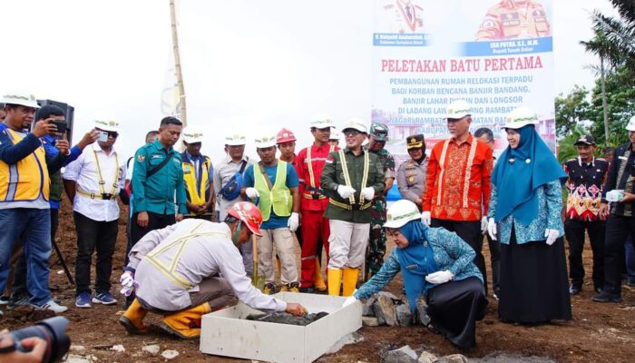 60 KK Korban Bencana Alam Segera Miliki Huntap