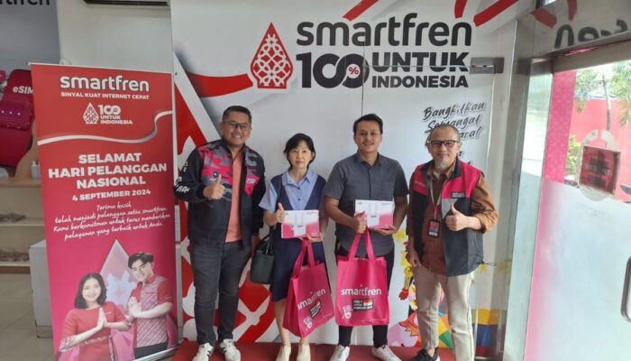 Hari Pelanggan Nasional, Smartfren Beri Hadiah untuk Pelanggan Setia di Sumut