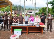 Kejari Solsel Musnahkan 32,77 Gram Sabu dan 483,09 Gram Ganja