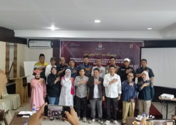 Jelang Penetapan, KPU Kota Solok Gelar Rakor Persiapan Kampanye Damai