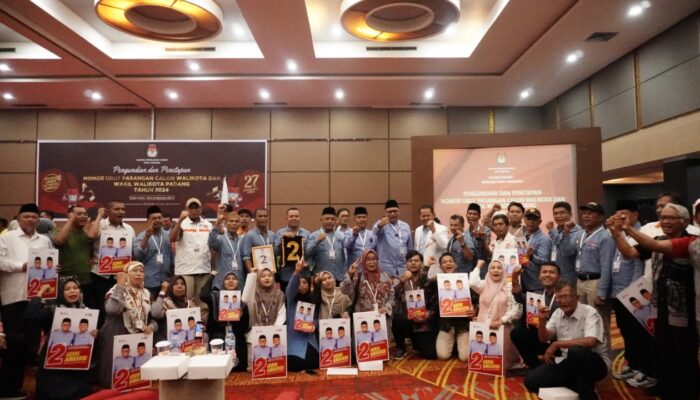 Dapat Nomor Urut Dua, Iqbal – Amasrul Siap Bangun Kota Padang