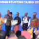 Sebanyak 15 desa di Indonesia dengan kinerja terbaik dalam upaya penurunan stunting menerima penghargaan Kemendes PDTT